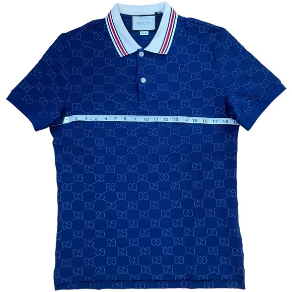 Gucci Embroidered Polo Shirt (S) - Picture 6 of 8